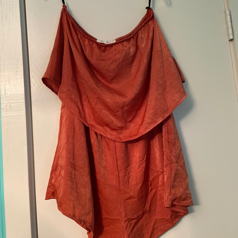 Strapless Romper